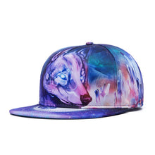 Baseball Caps Animal Print Chapeau Plain Snapback Flat Peak Hat Hip Hop Funky Baseball Cap SM6