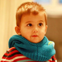 Unisex Kids Knitted Crochet Warm Hats Cap Scarf Shawl Earflap Beanie SM6