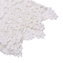 Autum Women chiffon Lace shirt Long sleeve Patchwork blusas tshirt Plus size women white tops SM6