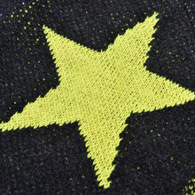 Cardigans Stars Pattern Print Casual Women Long Sweaters Loose Warm Knitted Cardigan Long Sleeve Warm Outwear SM6