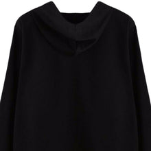 Casual Wear Pullovers Hoodies Women Clothing Alien Print Hooded Long Sleeve Sweatshirt Plus Size SM6