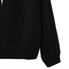 Casual Wear Pullovers Hoodies Women Clothing Alien Print Hooded Long Sleeve Sweatshirt Plus Size SM6