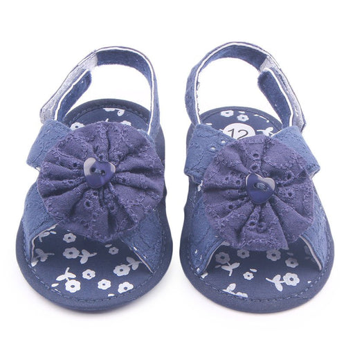 Baby Girls Infant Toddler Sandals Shoes Soft Sole Kids Crib Walking Sneaker Prewalker Shoe SM6
