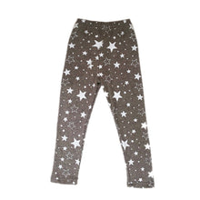 Baby Girls Kids Skinny Toddlers Star Print Leggings Pants Trousers 2-7 Years 6 Colors SM6