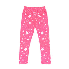 Baby Girls Kids Skinny Toddlers Star Print Leggings Pants Trousers 2-7 Years 6 Colors SM6