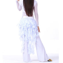 New Belly Dance Costume Tassel Wrap Belt Chain Skirts Chiffon Hip Scarf Tribal Waves SM6