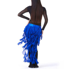 New Belly Dance Costume Tassel Wrap Belt Chain Skirts Chiffon Hip Scarf Tribal Waves SM6