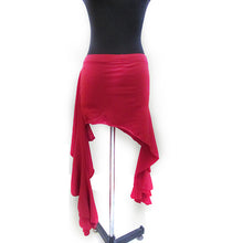 Belly Dancing Performance Hip Scarf Belt Milk Silk Wave Tassel Dance Skirt 12 Colors SM6