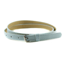 Belts For Women Multi Color Thin Skinny Faux Leather Waistband Casual Belts Strap SM6