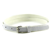 Belts For Women Multi Color Thin Skinny Faux Leather Waistband Casual Belts Strap SM6