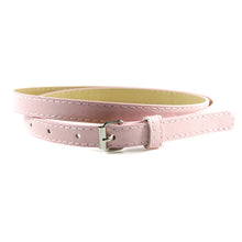 Belts For Women Multi Color Thin Skinny Faux Leather Waistband Casual Belts Strap SM6
