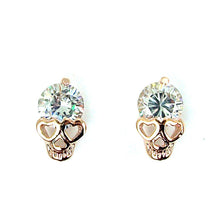 Charm Vintage Stud Earrings Women Gold Plated Skull Stud Earrings Jewery SM6