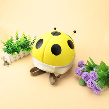 Child Kids Boys Girls Backpack Cartoon Beetle Candy Color Zipper School Cute Casual Toddler Shoulder Bag SM6