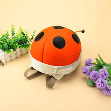 Child Kids Boys Girls Backpack Cartoon Beetle Candy Color Zipper School Cute Casual Toddler Shoulder Bag SM6