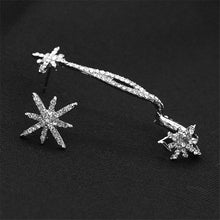 Classic Rhinestone Star Ear Cuff Trendy Personality Luxury Clip Earrings For Women Jewelry  SM6