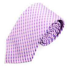 Classic Men's Tie Polyester Gentlemen Necktie Stripes Party Groom Wedding Royal BluePurpleRed SM6