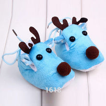 Cute Warm Baby Girls Christmas Deer Shoes Sweet Antiskid Toddlers Shoes Infant Toddler Prewalkers SM6