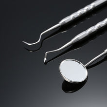 Dentistry Instrument 3Pcs Oral Hygiene Dental Tool Dental Examination Tooth Mirror Scaler Set for Oral Care Teeth Whitening SM6