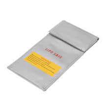 Design 20 * 10cm Silver Glass Fiber RC LiPo Battery Safety Bag Safe Guard Charge Sack for LiPo Battery Charging SM6