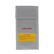 Design 20 * 10cm Silver Glass Fiber RC LiPo Battery Safety Bag Safe Guard Charge Sack for LiPo Battery Charging SM6