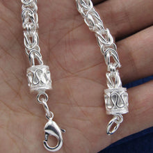 Design Jewelry Bracelet Silver Plated 20cm Link Chain Bracelet For Women Drop Shipping SM6