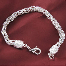 Design Jewelry Bracelet Silver Plated 20cm Link Chain Bracelet For Women Drop Shipping SM6