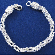 Design Jewelry Bracelet Silver Plated 20cm Link Chain Bracelet For Women Drop Shipping SM6