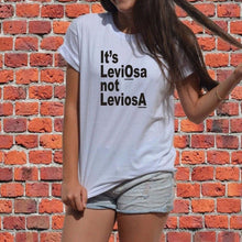 Design T-shirts For Women It Is Leviosa not leviosA Cotton O-Neck T-shirt Women White Black Harajuku Top Tees SM6