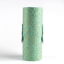 Empty Portable Makeup Brush Round Pen Holder Cosmetic Tool PU Leather Cup Container Solid Colors 6 Optional Case L4 SM6