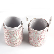 Empty Portable Makeup Brush Round Pen Holder Cosmetic Tool PU Leather Cup Container Solid Colors 6 Optional Case L4 SM6