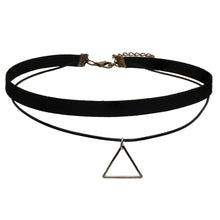 4pcs jewelry black leather bow Tassel choker DIY necklace gift for women girl SM6