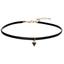 4pcs jewelry black leather bow Tassel choker DIY necklace gift for women girl SM6