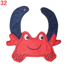 Baby Bibs Animals Waterproof Cotton Saliva Towel Kids Infant Lunch Bib  SM6