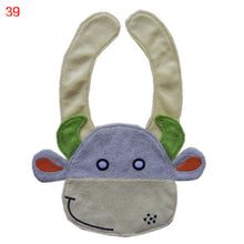 Baby Bibs Animals Waterproof Cotton Saliva Towel Kids Infant Lunch Bib  SM6