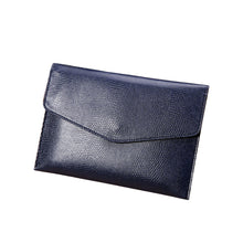 Women Men Mini Clutch Wallet PU Leather Clutch Bag With Business Small Card Holder Clutch Coin Purse Blue Clutches SM6