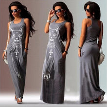 Women Sexy Casual Boho Long Maxi Evening Party Beach Dress Vest Sundress SM6