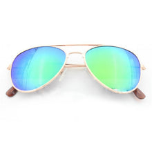 New Girls Boys Metal Frame Mirror Lens Sunglasses Square Eyeglasses Eyewear For Kids PY6 SM6