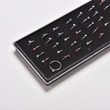 Stainless Steel Nose Open Hoop Ring Nose Ring Piercing Nose Studs with Box Body Piercing Jewelry 40pcs 0r 18pcs SM6