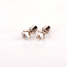 New LED Flashing Light Up Earring Bling Dance Party Disco Ear StudsSM6