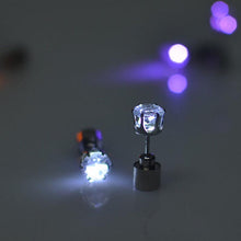 New LED Flashing Light Up Earring Bling Dance Party Disco Ear StudsSM6