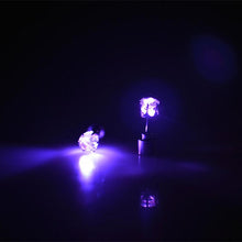 New LED Flashing Light Up Earring Bling Dance Party Disco Ear StudsSM6