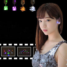 New LED Flashing Light Up Earring Bling Dance Party Disco Ear StudsSM6