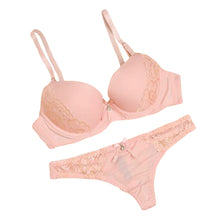 Lace Lingerie Bra Set Women Sexy Bra Set Push Up Ultra-thin Bras And Underwear Sets Plus size Adjustable Bra And Thong Set SM6
