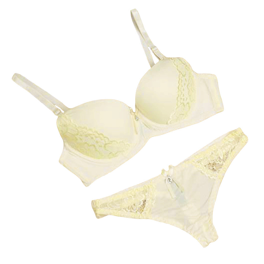 Lace Lingerie Bra Set Women Sexy Bra Set Push Up Ultra-thin Bras And Underwear Sets Plus size Adjustable Bra And Thong Set SM6
