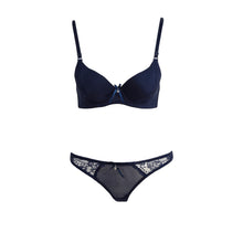 Lace Lingerie Bra Set Women Sexy Bra Set Push Up Ultra-thin Bras And Underwear Sets Plus size Adjustable Bra And Thong Set SM6