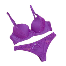Lace Lingerie Bra Set Women Sexy Bra Set Push Up Ultra-thin Bras And Underwear Sets Plus size Adjustable Bra And Thong Set SM6