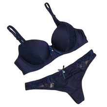 Lace Lingerie Bra Set Women Sexy Bra Set Push Up Ultra-thin Bras And Underwear Sets Plus size Adjustable Bra And Thong Set SM6