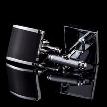 Men Cuff Links For Wedding Party Simple Men Sleeve Shirt Cufflinks Men's Shirt Metal Alloy Square Cufflinks  SM6