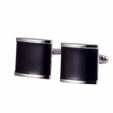 Men Cuff Links For Wedding Party Simple Men Sleeve Shirt Cufflinks Men's Shirt Metal Alloy Square Cufflinks  SM6