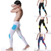 New Men Modal Long Johns Pants Splice Trousers Thermal Underwear Bottoms M L XL SM6